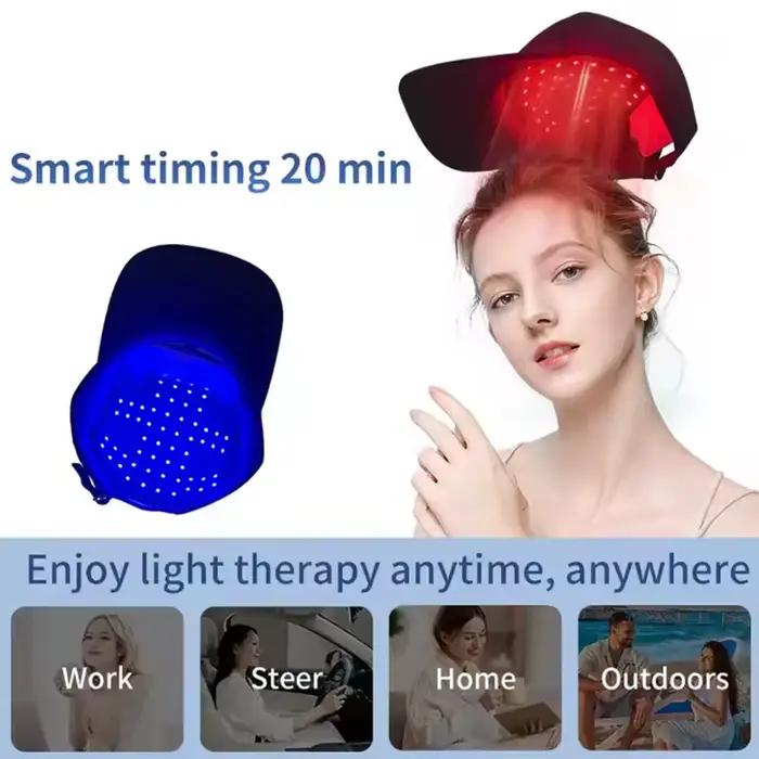 Casque de luminothérapie LED rouge pour la croissance des cheveux