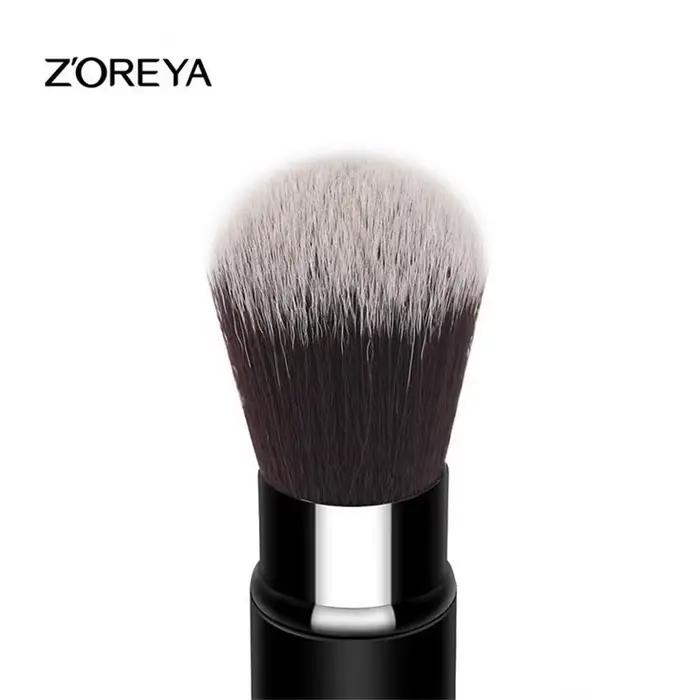 Zoreya professionnel Portable femmes doux synthétique brosse à cheveux rétractable pinceaux de maquillage pour poudre outil cosmétique 40 #707