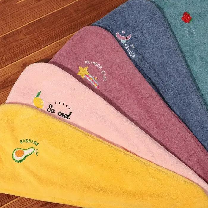 Serviette de Cheveux Sèche en Microcarence pour Femme