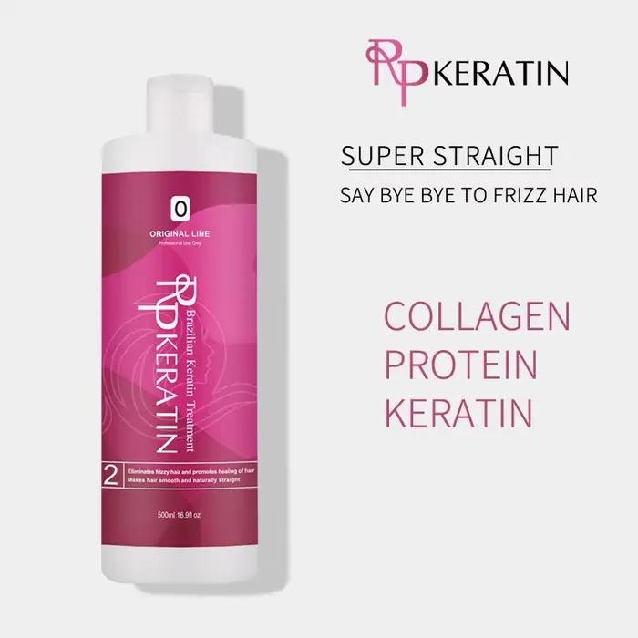 Lissage à la kératine pour traitement lissant des cheveux