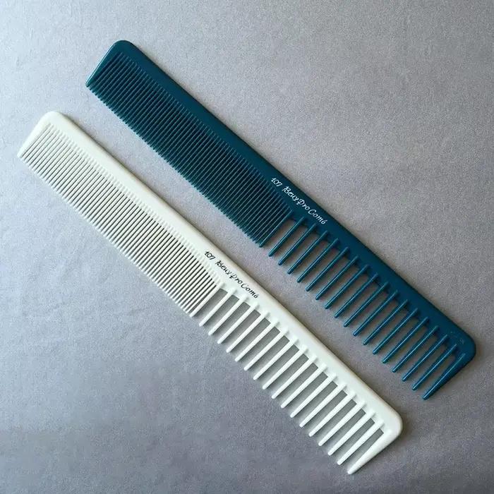 Peigne professionnel pour coupe de cheveux antistatique tête plate brosse