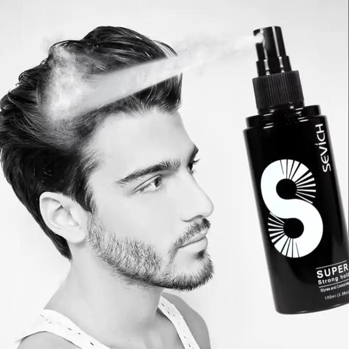 Sevich 100ml mode coiffure Spray usage quotidien unisexe forte fixation cheveux construction fibre rapide jetable