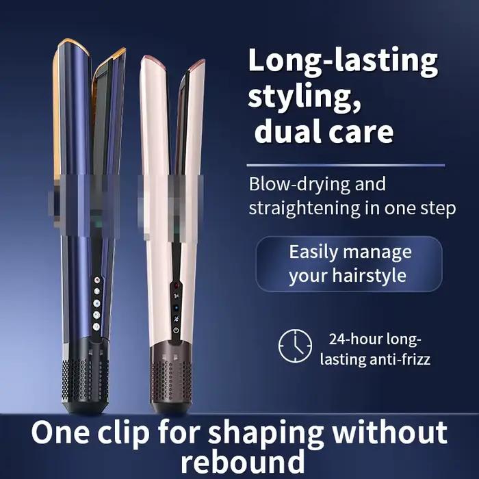 Peigne Lisseur Sèche-Cheveux HT01 Huaqiangbei Fer Plat