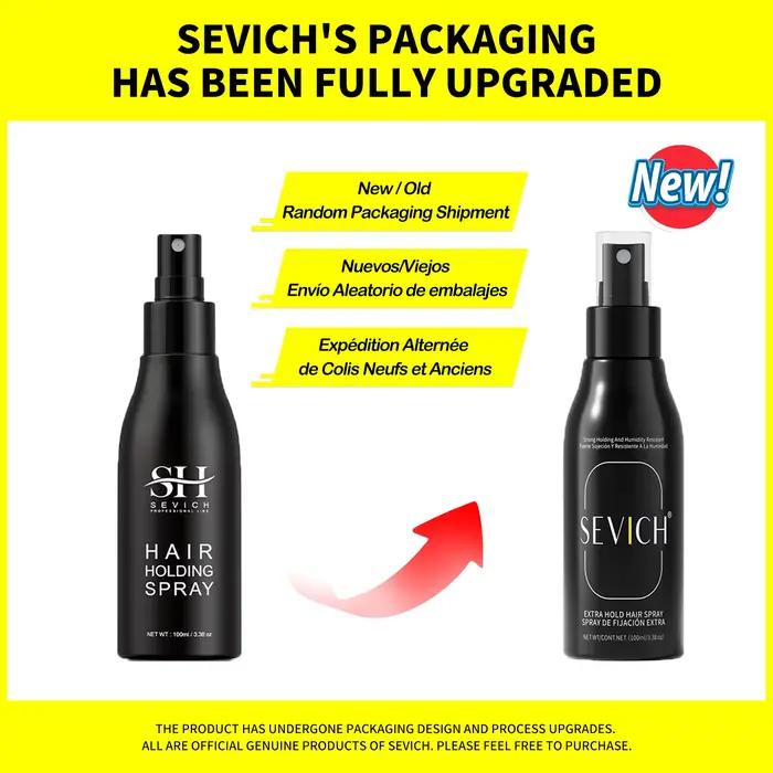 Sevich Spray coiffant pour cheveux hommes et femmes texturant modélisation Style améliorant le volumage épaissir