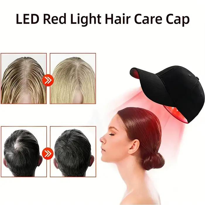 Casque de croissance capillaire LED avec 56 perles lumineuses LED