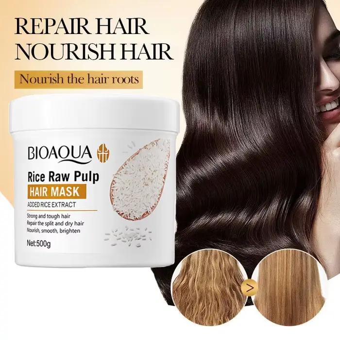 Masque capillaire au Plasma de riz
