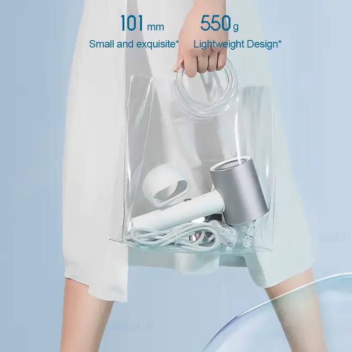 Sèche-cheveux ionique à eau MIJIA H500, sèche-cheveux professionnel à ions négatifs, 3 températures et 2 vitesses, version CN 220V avec adaptateur
