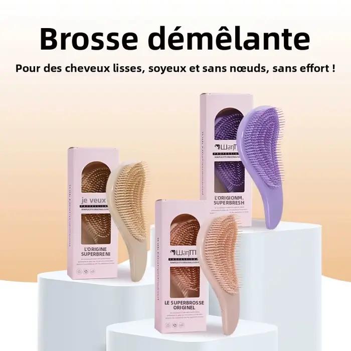 Peigne à cheveux magique démêlant en boîte