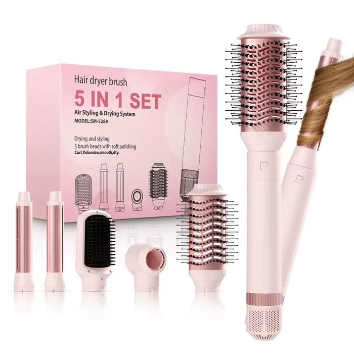 Brosse sèche-cheveux détachable 5 en 1