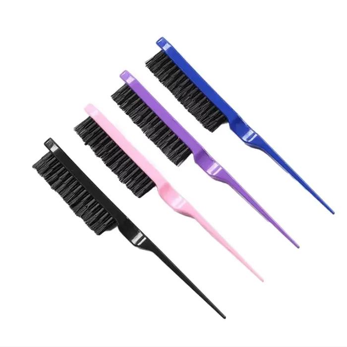 1 pièces Pro Salon brosses à cheveux peigne ligne mince taquin dos peignage brosse