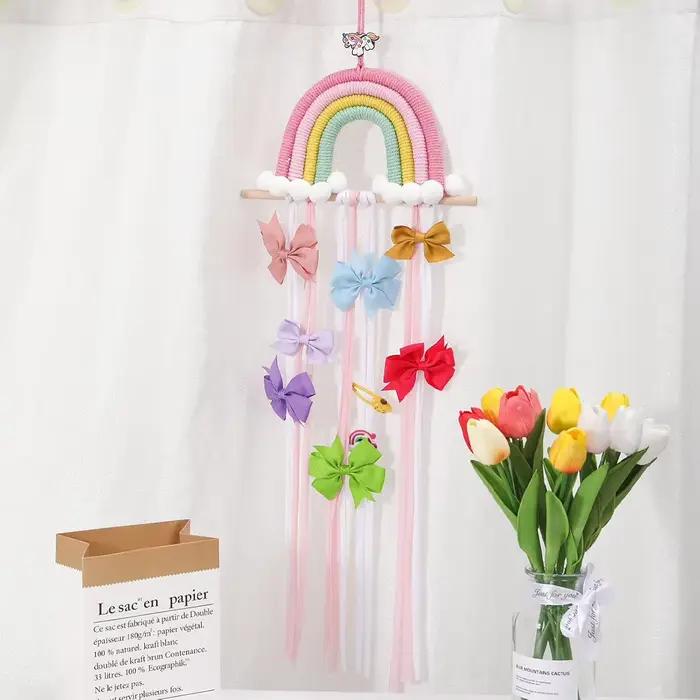 Support de rangement suspendu pour accessoires de cheveux