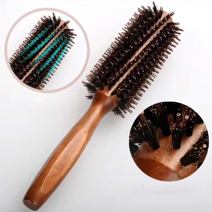Peigne naturel en sanglier de soies