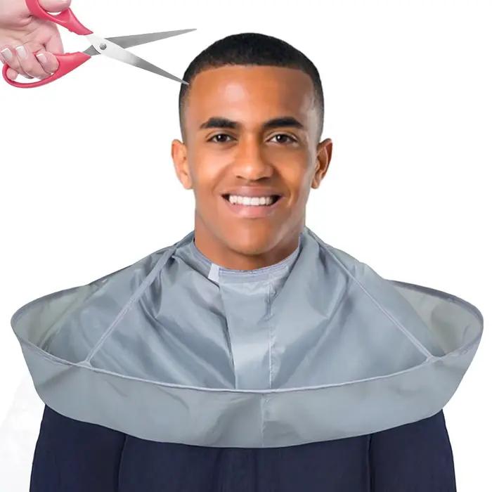 Cape de coupe de cheveux imperméable pour adulte