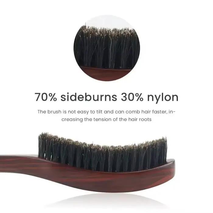 Brosse à cheveux ou à barbe pour coiffure slick back
