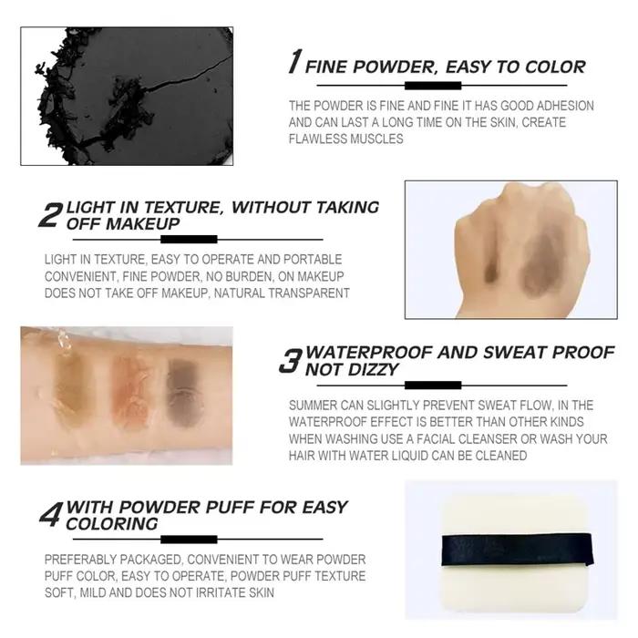 Sevich poudre de ligne de cheveux 12G correcteur