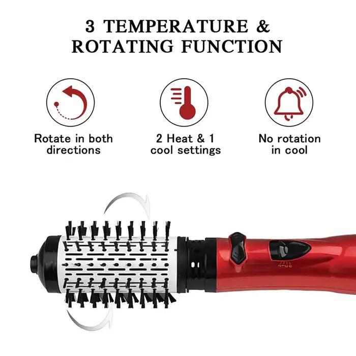 Sèche-cheveux rotatif, brosse sèche-cheveux électrique