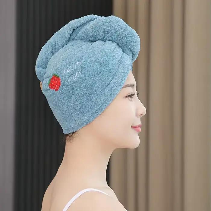 Serviette à séchage rapide pour cheveux