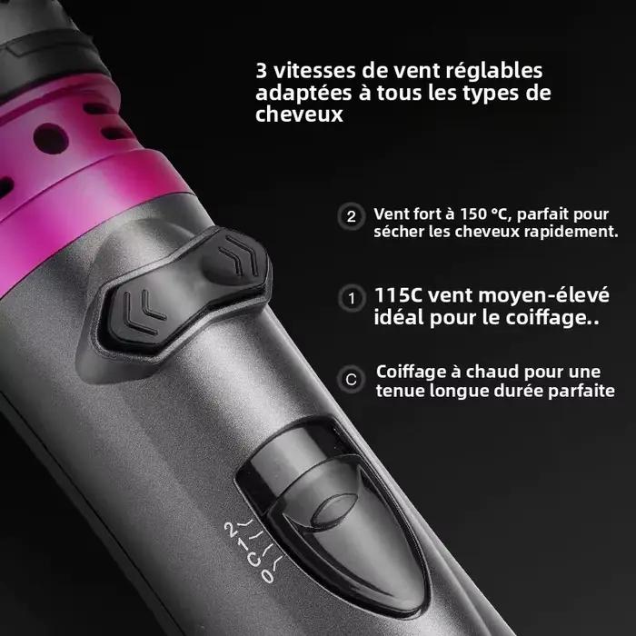 Sèche-cheveux et brosse volumisante en une seule étape