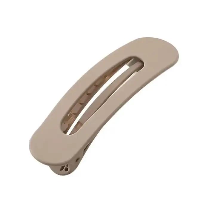 D0UB Flat Hair Barrettes Grosted Couleur Side frange Clip