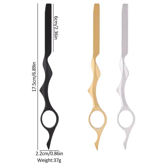 Ensemble de ciseaux à cheveux professionnels 2 en 1