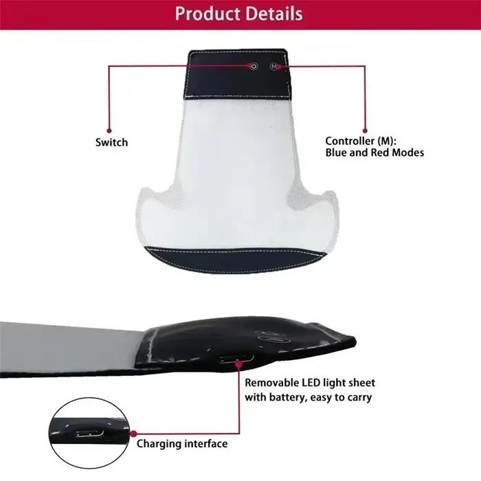 Casque de luminothérapie LED rouge pour la croissance des cheveux