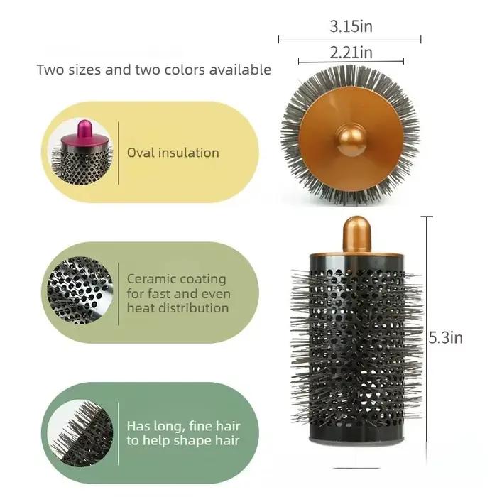 Brosse volumisante ronde professionnelle 3 tailles