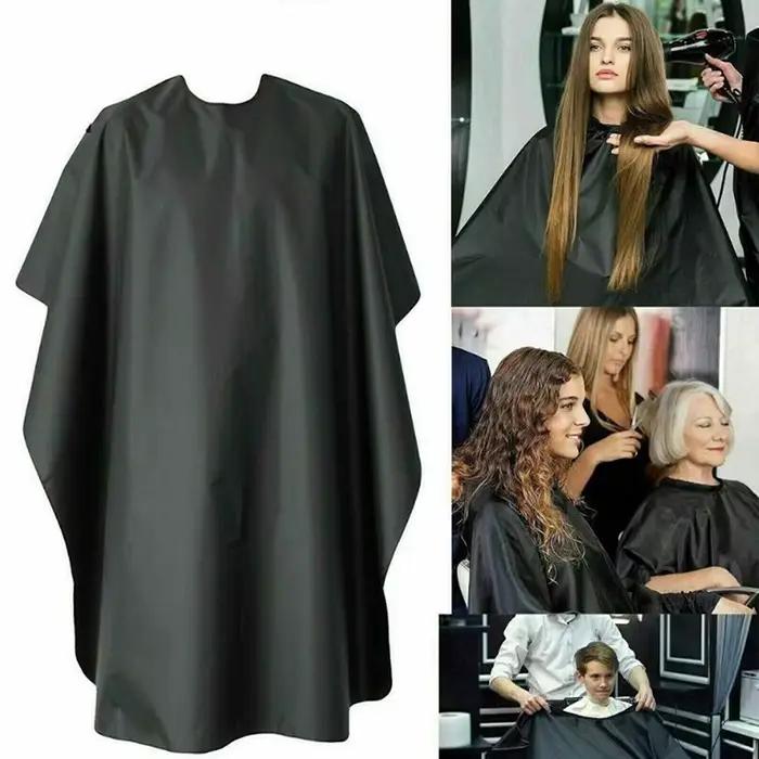 Salon de coiffure Cape barbier avec fenêtre de visualisation transparente coupe de cheveux