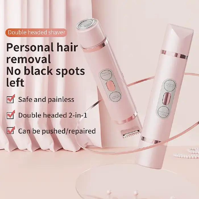 Tondeuse à cheveux électrique pour femmes 2 en 1