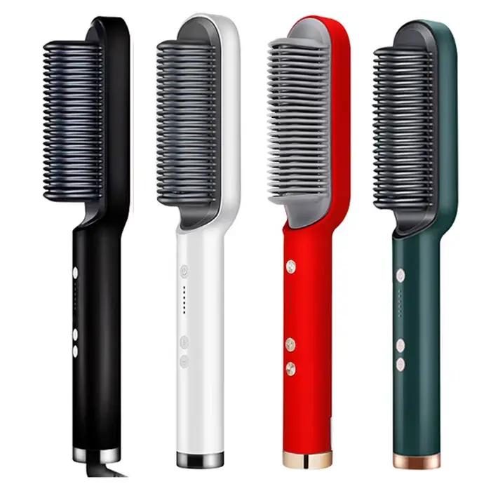Lisseur de cheveux électrique à chauffage rapide