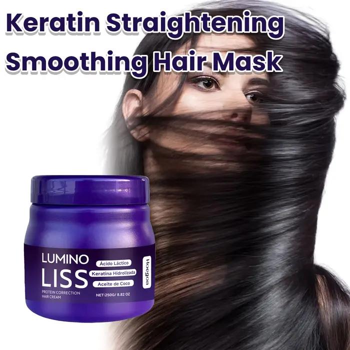 Masque capillaire lissant à la kératine