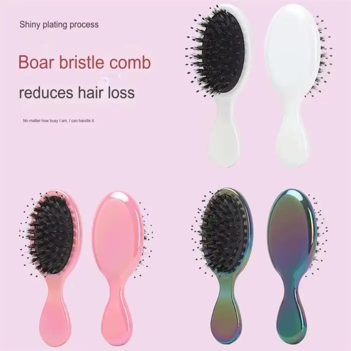 Brosse à palette portable en poils de over