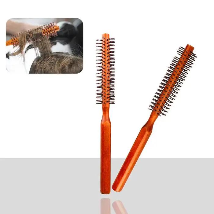 Peigne à cheveux bouclés en bois