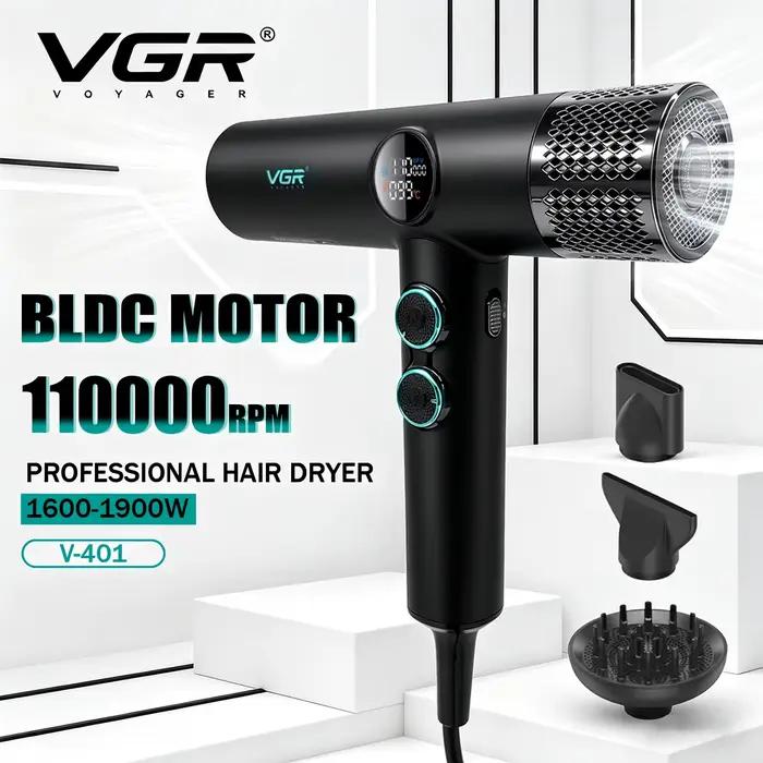 VGR seche cheveux puissant professionnel Bestseller Sans fil Sèche-cheveux Meilleur