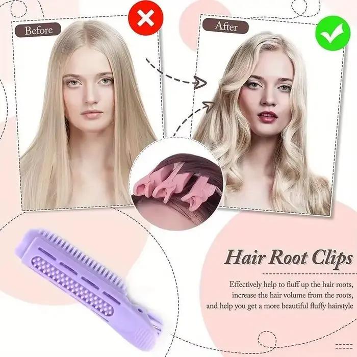 Pince à friser les franges moelleuses pour racine de cheveux