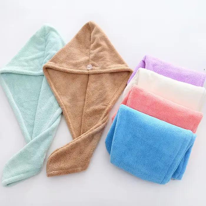 Serviette magique en microcarence pour séchage rapide des cheveux