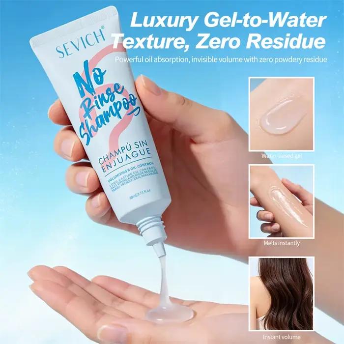 Shampooing sans rinçage