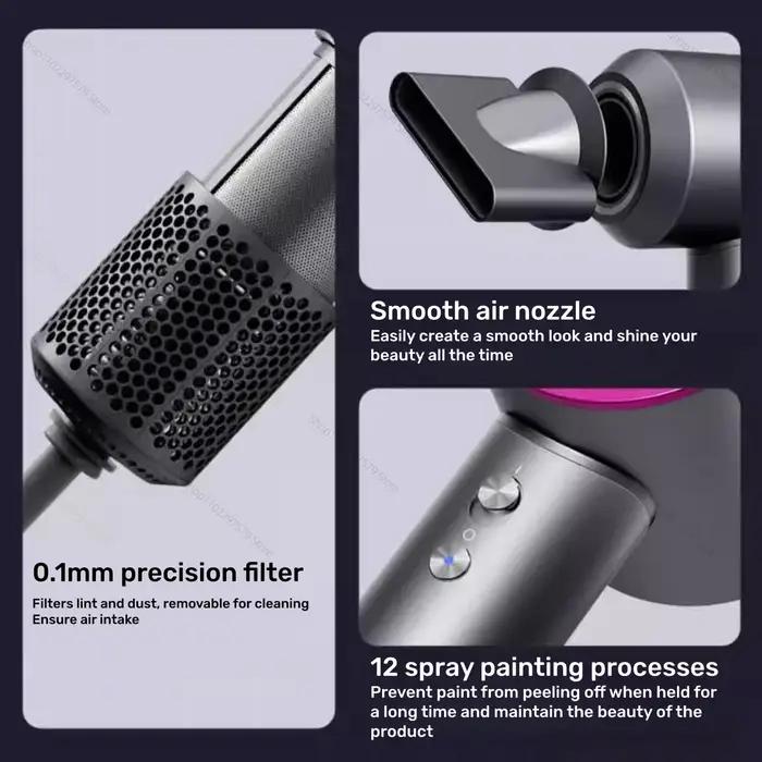 Sèche-cheveux professionnel portable de voyage pour femme