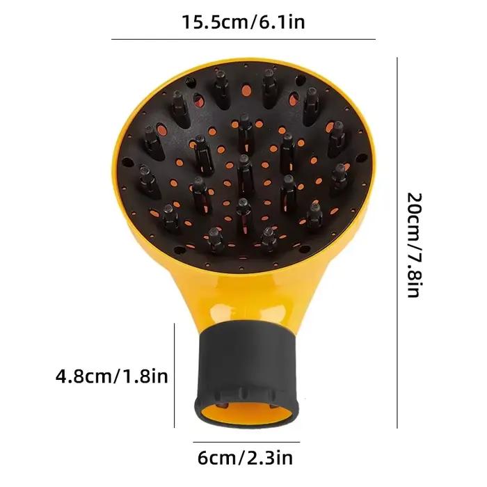 1 pièces universel sèche-cheveux diffuseur ventilateur
