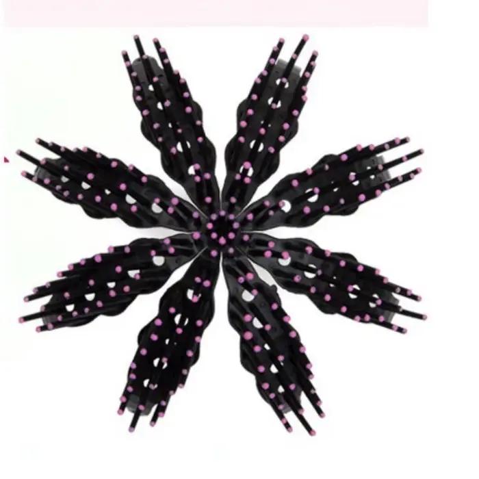 360 ° Brosses à cheveux rondes peigne 3D brosse