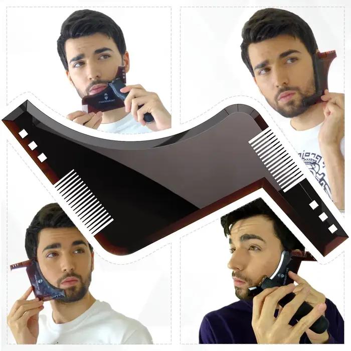 Modèle de mise en forme de barbe