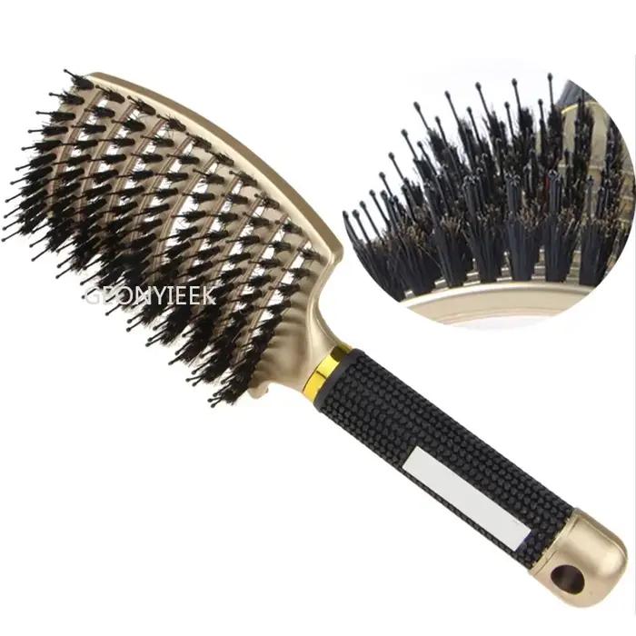 Brosse à cheveux en nylon pour femmes