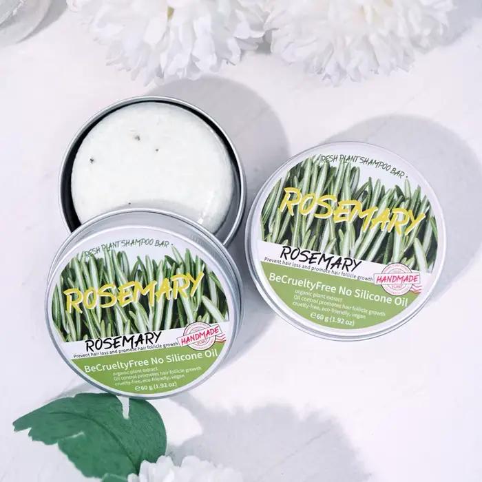Le savon shampooing au romarin sans huile de silicone