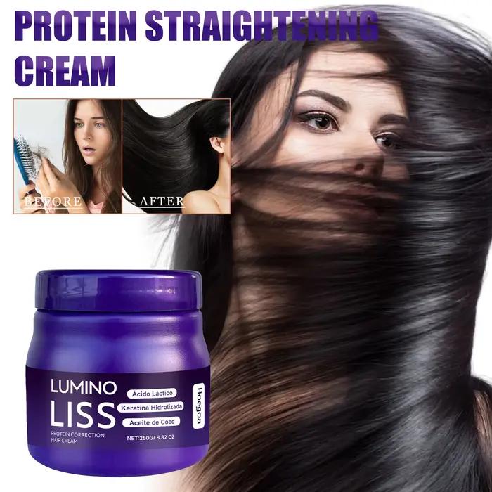 Crème lissante pour cheveux
