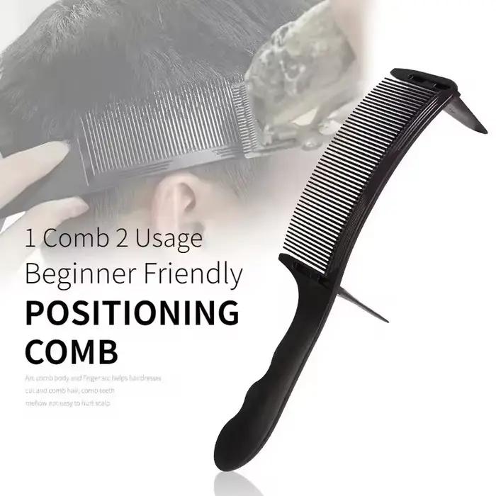 Peigne de barbier professionnel pour coupe plate
