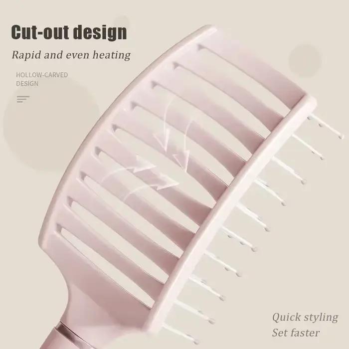 Brosse à cheveux avec coussin d'air