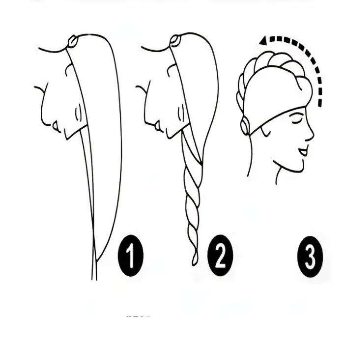 Serviette de séchage des cheveux en microcarence avec bouton