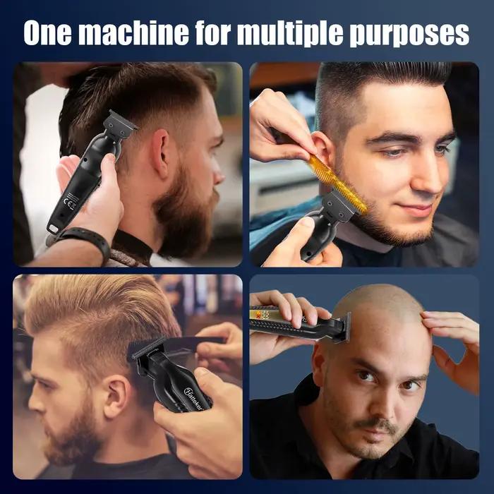 Tondeuse à cheveux professionnelle Hatteker Gradient avec écran LCD numérique