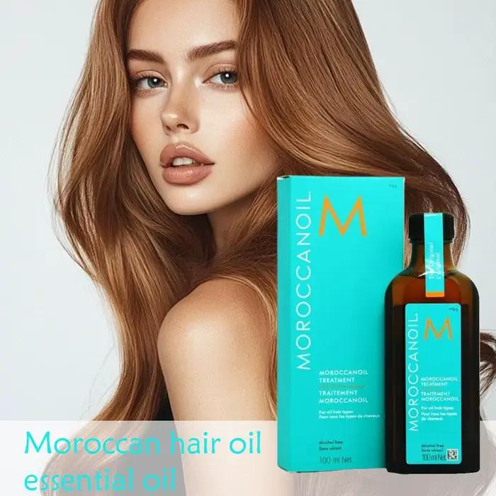 L'huile essentielle de soin capillaire marocain répare les follicules pileux