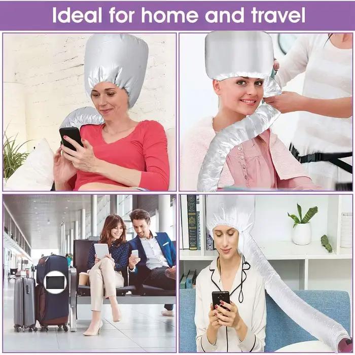 Bonnet de sèche-cheveux réglable portable