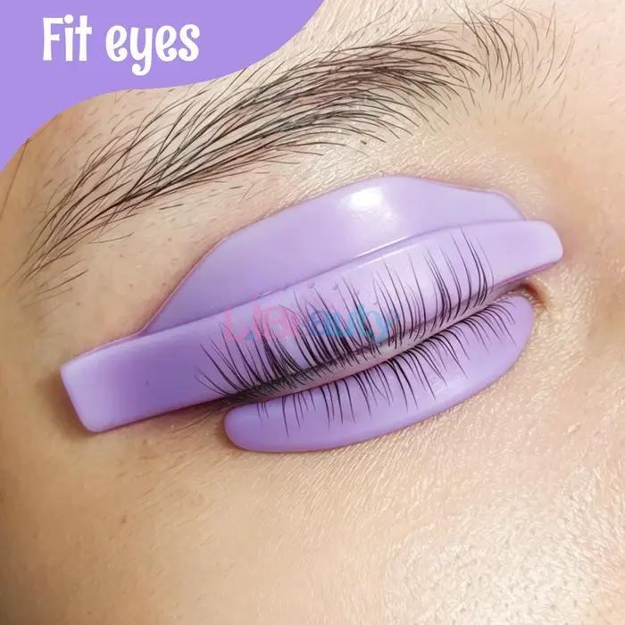 Libeauty 7 Paris tampon de protection de levage de cils réutilisable fer à friser les cils accessoires de recourbe-cils en Silicone applicateur outil de maquillage